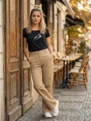 Tricou pentru femei ALTISPORT ALW030F61 ALBASTRU MARIN
