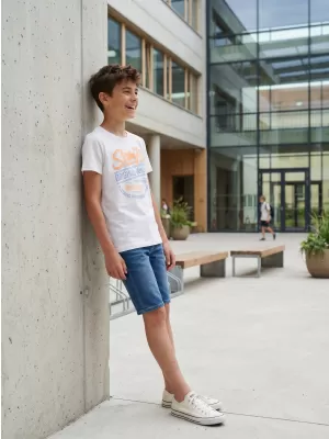 Tricou băieți SAM 73 ARCHIE BT 543 ALB