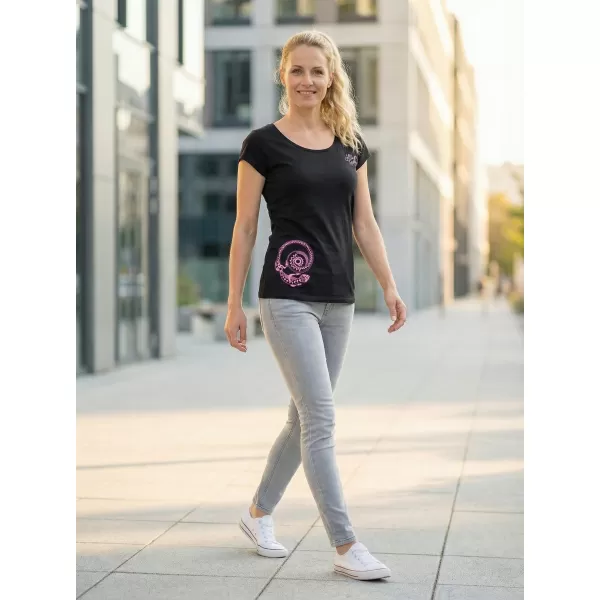  Tricou pentru femei ALTISPORT MALANTA NEGRU 
