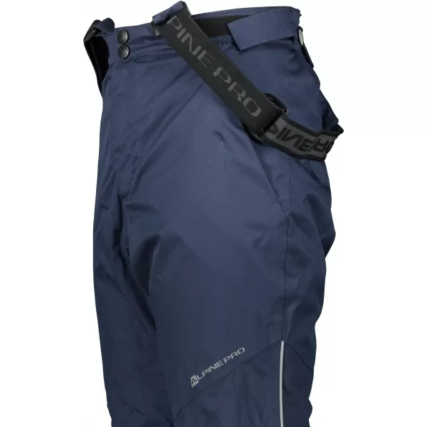  Pantaloni de schi pentru copii ALPINE PRO ANIKO 4 KPAS203 ALBASTRU ÎNCHIS 