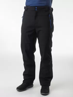 Pantaloni softshell pentru bărbați LOAP LYKKE SFM2019 NEGRU