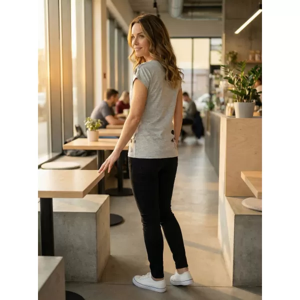  Tricou pentru femei ALTISPORT GABU EVIDENȚIEREA PĂRULUI 