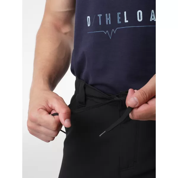  Pantaloni softshell pentru bărbați LOAP URSON SFM2026 NEGRU 