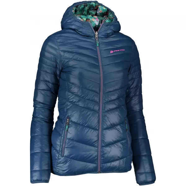  Sacou dublu -feminin ALPINE PRO IDIKA LJCS407 ALBASTRU ÎNCHIS 