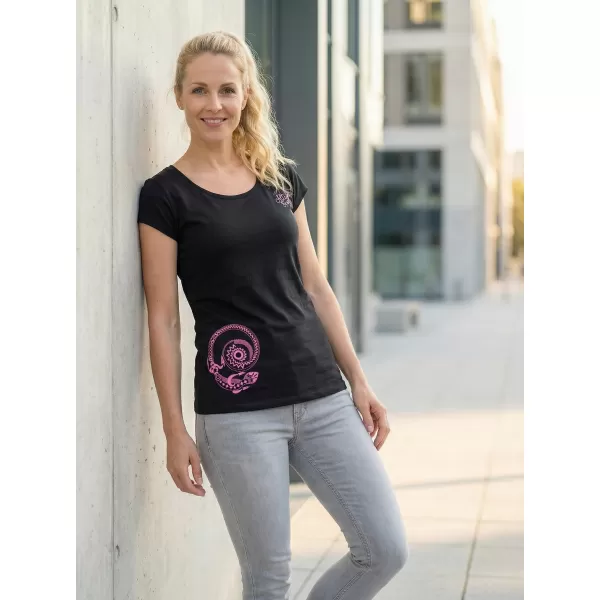  Tricou pentru femei ALTISPORT MALANTA NEGRU 