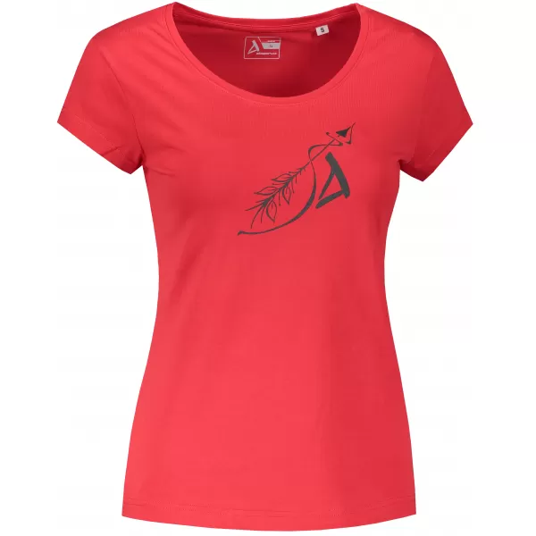  Tricou pentru femei ALTISPORT ALW030F61 ROȘU 