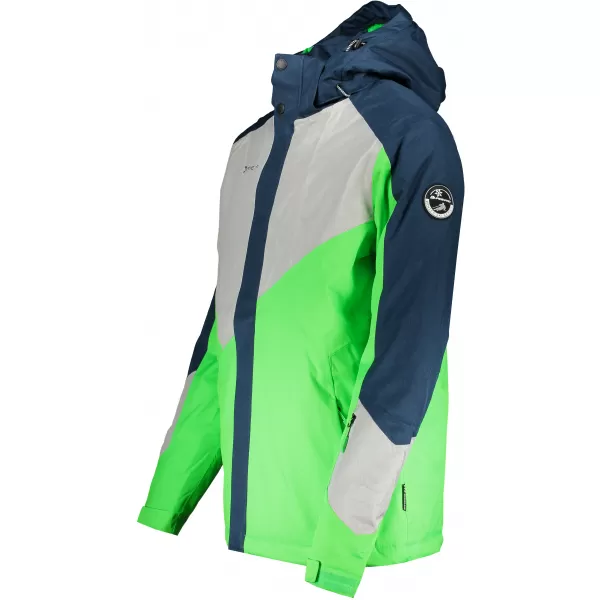  Geacă de schi pentru bărbați ALPINE PRO SARDAR 4 MJCS450 VERDE 