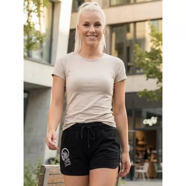  Pantaloni scurți de damă ALTISPORT KAKOSA NEGRU 