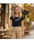 Tricou pentru femei ALTISPORT ALW030F61 ALBASTRU MARIN