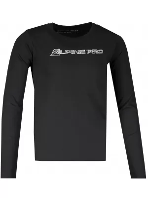 T -thirt ALPINE PRO BERMO KTSS290 NEGRU