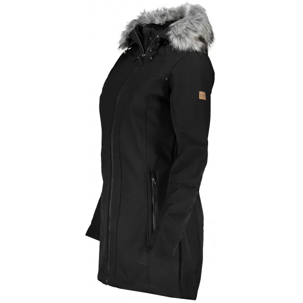  Palton softshell pentru doamne ALPINE PRO MASIA LCTS137 NEGRU 