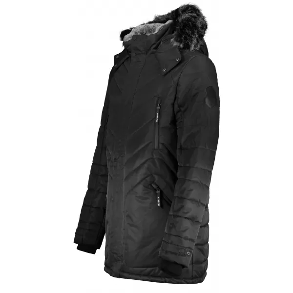  Geacă de iarnă pentru bărbați ALPINE PRO ICYB 6 MJCS432 NEGRU 