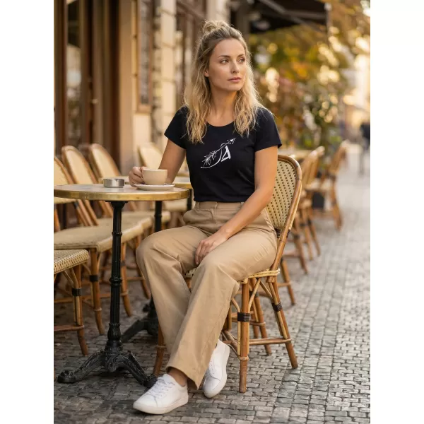  Tricou pentru femei ALTISPORT ALW030F61 ALBASTRU MARIN 
