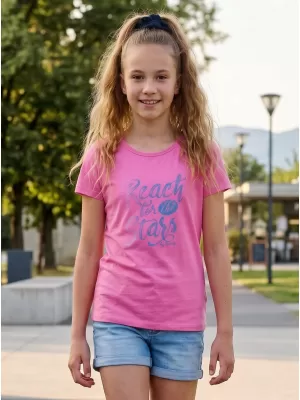 Cămașa fetei SAM 73 BIDANO KTSS291 ROZ
