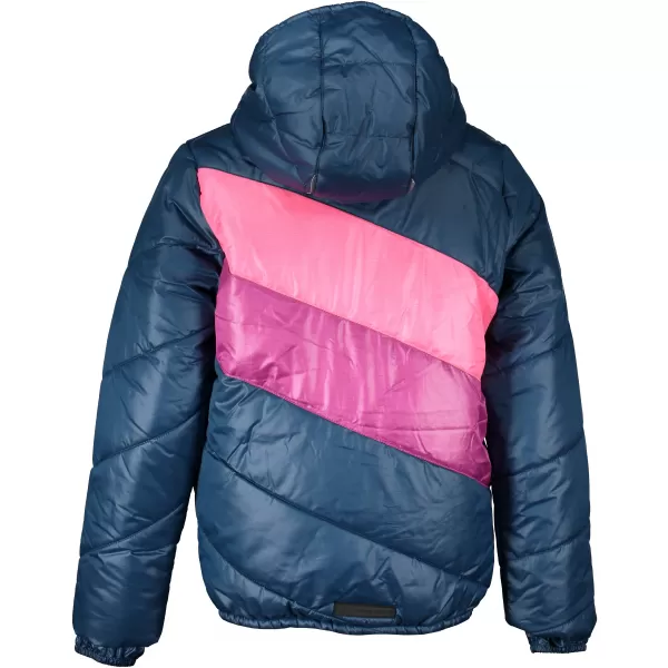  Sacou ALPINE PRO MERIKO KJCS181 ALBASTRU/ROZ 