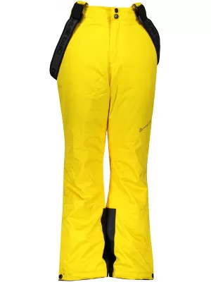 Pantaloni de schi pentru copii ALPINE PRO ANIKO 4 KPAS203 CHIHLIMBAR