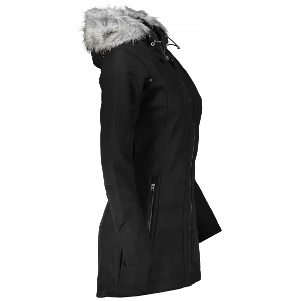  Palton softshell pentru doamne ALPINE PRO MASIA LCTS137 NEGRU 