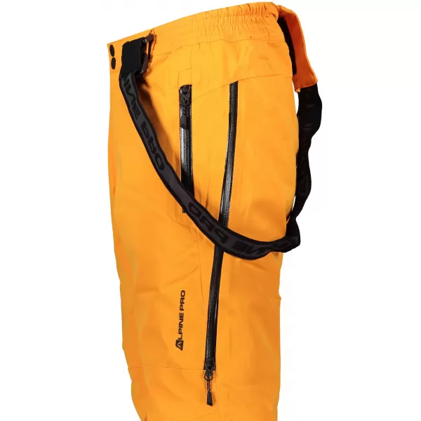  Pantaloni de schi pentru copii ALPINE PRO NUDDO 5 KPAS202 CHIHLIMBAR 