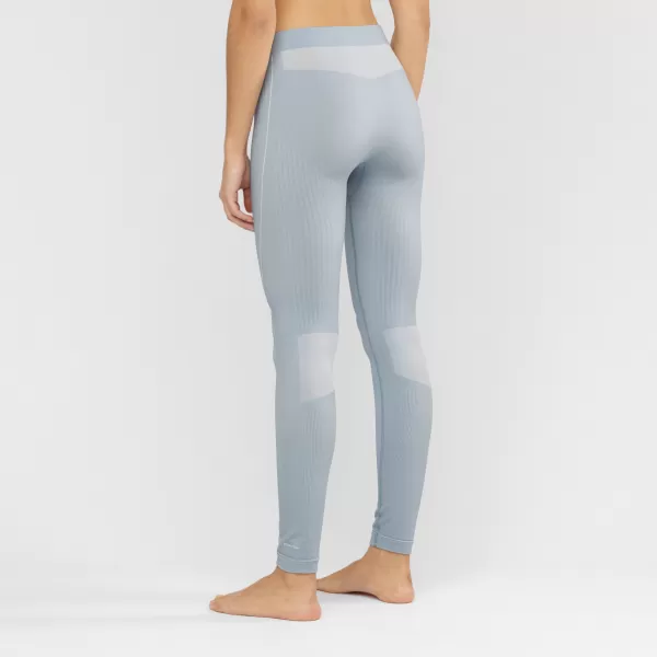  Pantaloni termici de dama SALOMON PRIMO WARM TIGHT SEAMLESS LC1378200 KENTUCKY BLUE 