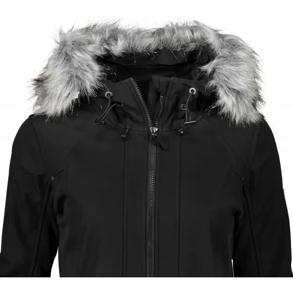  Palton softshell pentru doamne ALPINE PRO MASIA LCTS137 NEGRU 