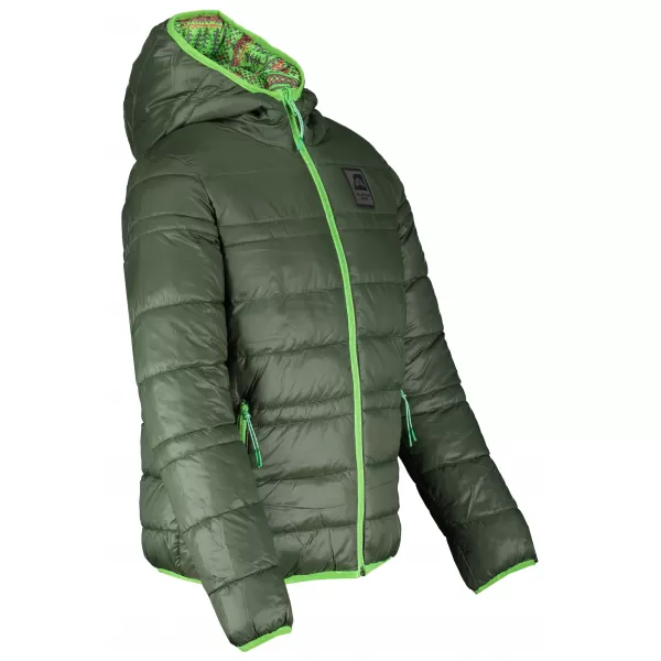  Sacou dublu -cusut pentru bebeluși ALPINE PRO IDIKO KJCS182 VERDE 
