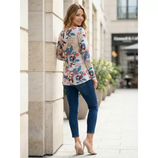  Tricou pentru femei KIXMI KLAUDIA GRI DESCHIS 