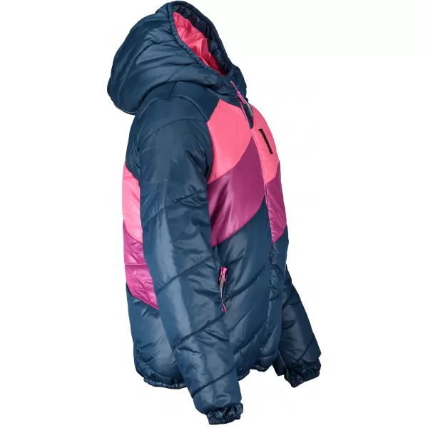  Sacou ALPINE PRO MERIKO KJCS181 ALBASTRU/ROZ 