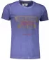 Tricou pentru bărbați KIXMI KEIRON ALBASTRU INCHIS