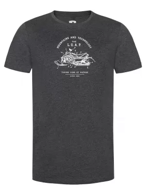 Tricou pentru bărbați LOAP BEAU CLM2088 EVIDENȚIERE NEAGRĂ