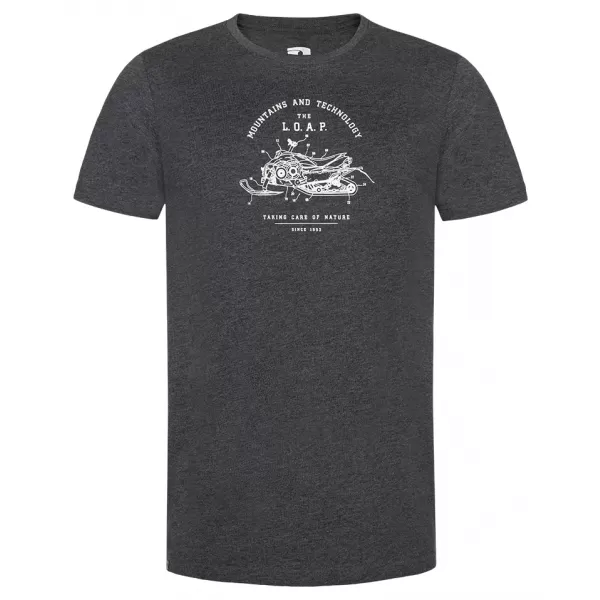 Tricou pentru bărbați LOAP BEAU CLM2088 EVIDENȚIERE NEAGRĂ 