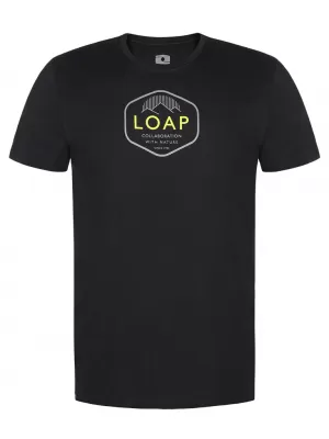 Tricou pentru bărbați LOAP BENSON CLM2087 NEGRU
