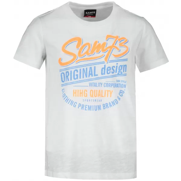  Tricou băieți SAM 73 ARCHIE BT 543 ALB 