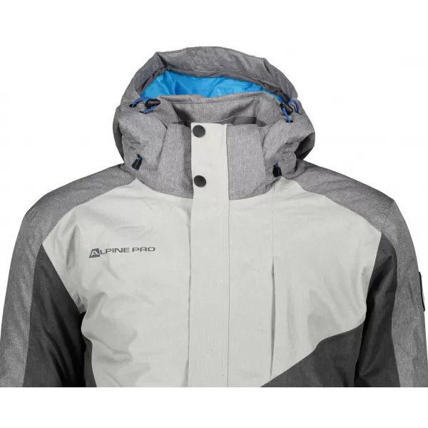  Geacă de schi pentru bărbați ALPINE PRO SARDAR 4 MJCS450 GRI 
