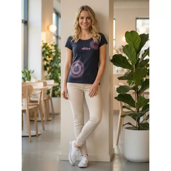  Tricou pentru femei ALTISPORT ALW024122 ALBASTRU ROZ 