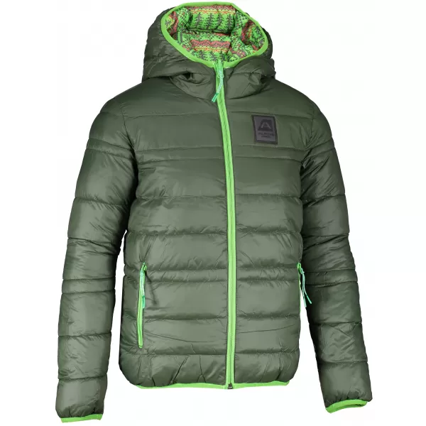  Sacou dublu -cusut pentru bebeluși ALPINE PRO IDIKO KJCS182 VERDE 