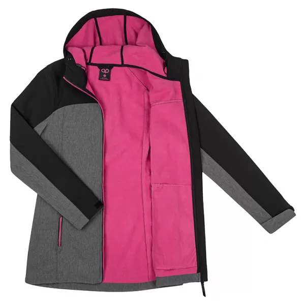  Palton softshell dama LOAP LYANA SFW2018 NEGRU 