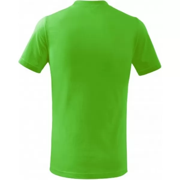  Tricou pentru copii MALFINI BASIC 138 VERDE MĂR 