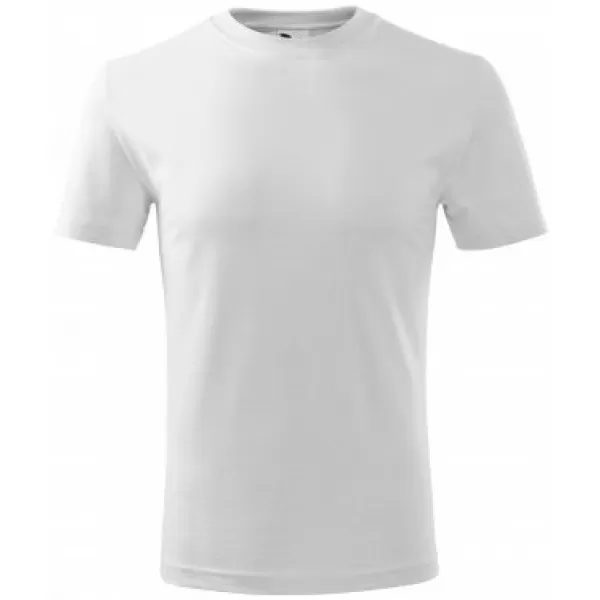  Tricou pentru copii MALFINI CLASSIC NEW 135 ALB 