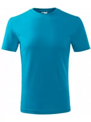 Tricou pentru copii MALFINI CLASSIC NEW 135 TURCOAZ