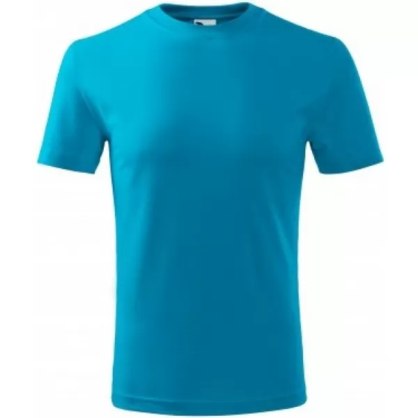  Tricou pentru copii MALFINI CLASSIC NEW 135 TURCOAZ 