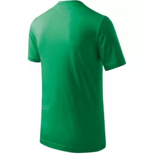  Tricou pentru copii MALFINI BASIC 138 VERDE MEDIU 