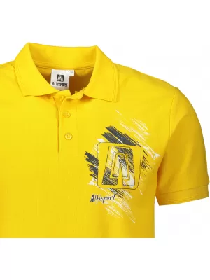 Tricou pentru bărbați ALTISPORT ALM032203 GALBEN