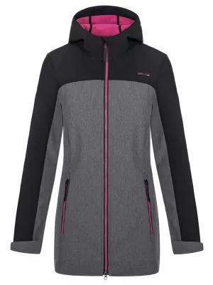 Palton softshell dama LOAP LYANA SFW2018 NEGRU