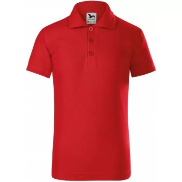  Tricou pentru copii cu guler MALFINI PIQUE POLO 222 ROŞU 