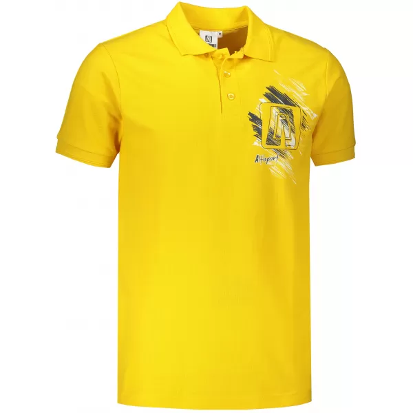  Tricou pentru bărbați ALTISPORT ALM032203 GALBEN 