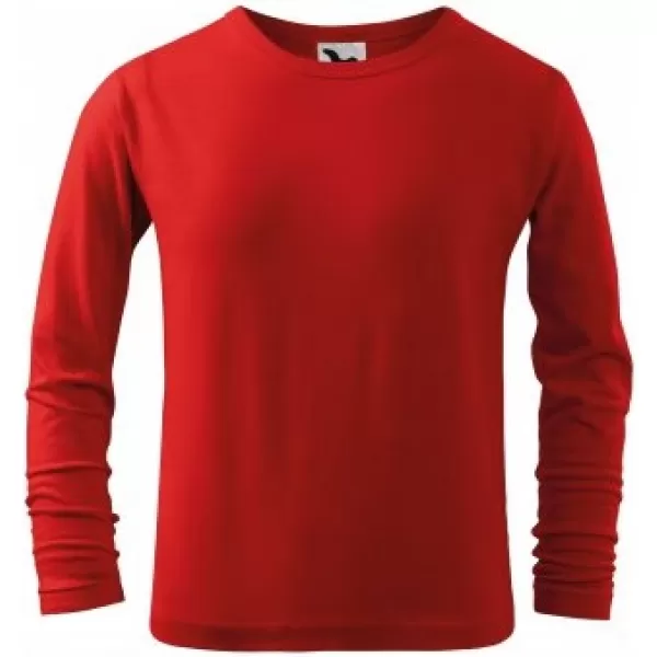 Tricou pentru copii MALFINI FIT-T LS 121 ROŞU 