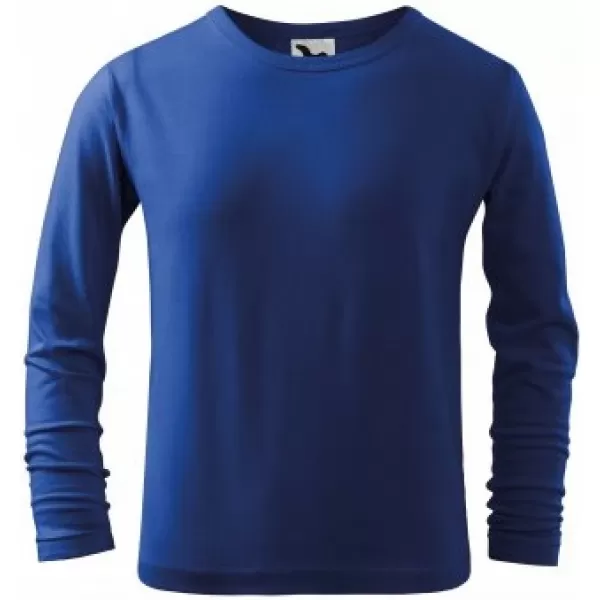 Tricou pentru copii MALFINI FIT-T LS 121 ALBASTRU REGAL 