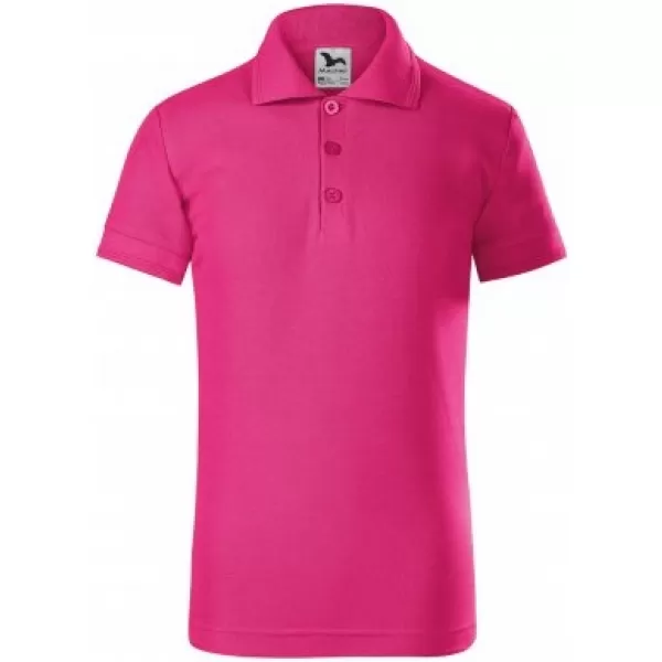 Tricou pentru copii cu guler MALFINI PIQUE POLO 222 MAGENTA 