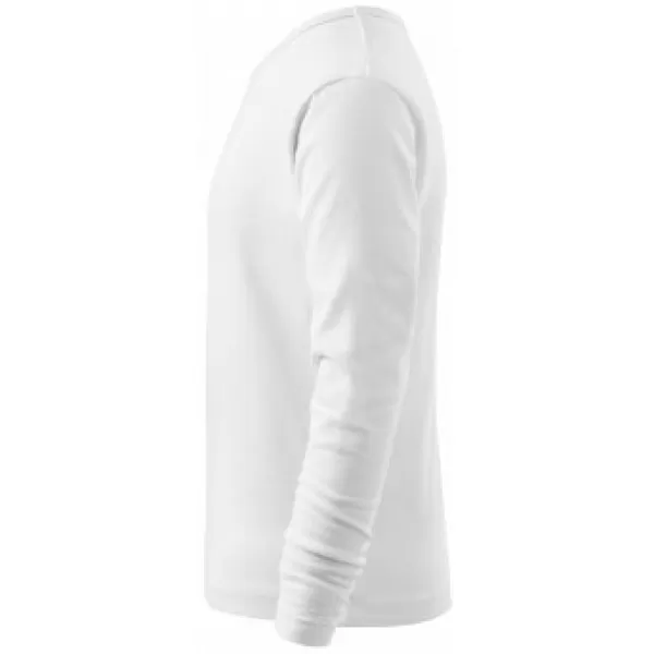  Tricou pentru copii MALFINI FIT-T LS 121 ALB 