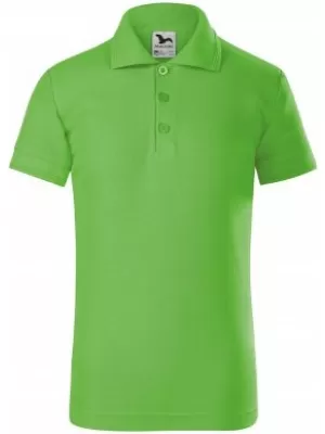 Tricou pentru copii cu guler MALFINI PIQUE POLO 222 VERDE MĂR
